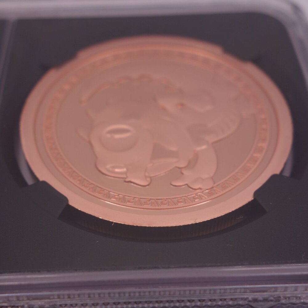 VeeFriends Coins 2025 Intuitive Iguana Copper Medal GEM PROOF Rookie Coin NGC - Picture 8 of 16
